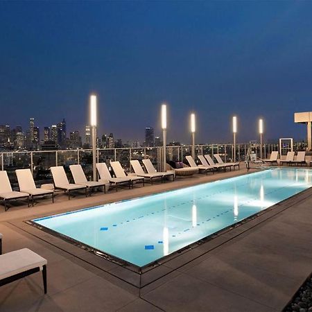 לוס אנג'לס Modern Luxury 2 Bed With Panoramic City Views In Downtown La מראה חיצוני תמונה